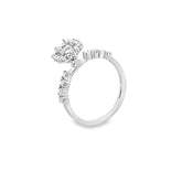 Elegant Silver Ring with Detailed Design